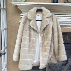 Kate Spade Faux Fur Coat